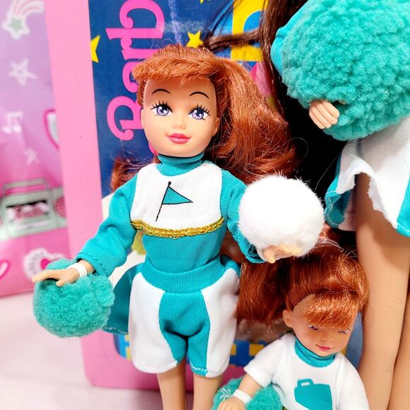 VTG 1997 Kid Kore Kelsey Varsity Cheerleader Dolls Katie Jodi Lot Barbie Clone - Picture 3 of 6